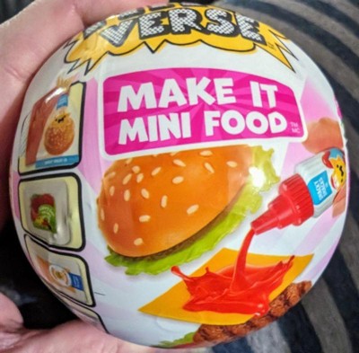 Miniverse Diner Series 3 Cheeseburger Recipe!! 