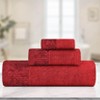 Charming Floral Accent Cotton Towel Set by Blue Nile Mills - 2 of 4