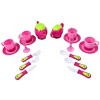 AZ  Import Deluxe Pink Tea Set For Kids With Tea Pots, Cups, Dishes And Kitchen Utensils (18 pcs) - 4 of 4