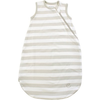 Ecolino Organic Cotton Sleep Sack Swaddle Wrap - Silver 6-18 Months