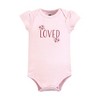 Hudson Baby Infant Girl Cotton Layette Set, Heaven Sent Flower - 3 of 4