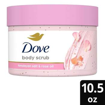 Dove Beauty Himalayan Salt & Rose Oil Body Scrub - 10.5oz