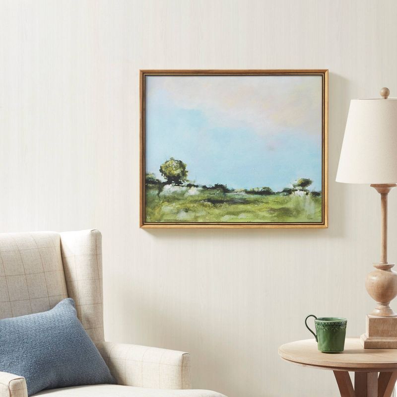 Across The Plains Framed Gel Coated Canvas - Martha Stewart, 3 of 8