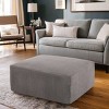 GYIIYUO 40"*40" Giant Square Upholstered Ottoman Footstools - 4 of 4