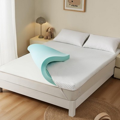 Aghana Digitals 3 Inch Gel Memory Foam Cooling Mattress Topper for Twin Size