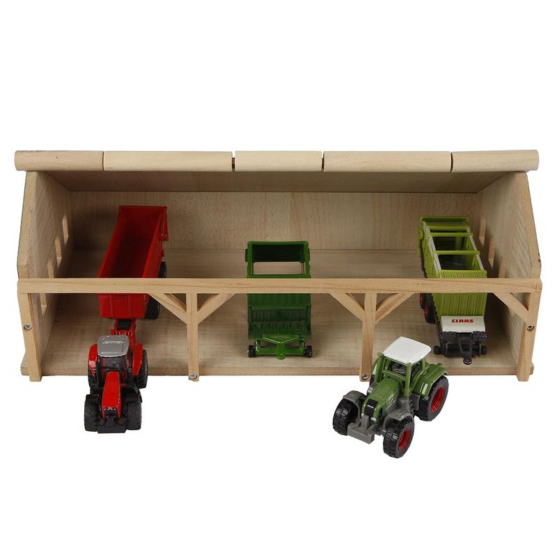 Kids Globe 1/87 Scale Farm Machinery Shed Set For Play Vehicles, 2 of 9