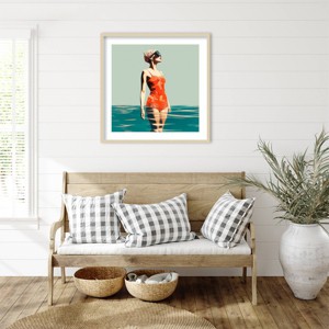 Amanti Art Swim Medley by Irena Orlov Framed Wall Art Print - 1 of 4
