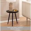 MH London Dilan 18" Solid Wood and Metal Tripin Legs with Round Top - 3 of 4