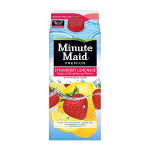 Minute Maid Strawberry Lemonade - 59 fl oz - 1 of 4