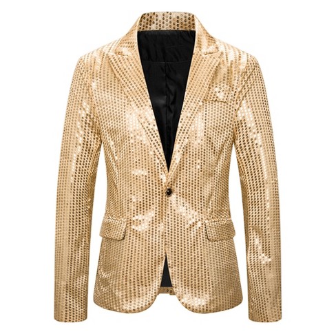 Shiny mens outlet blazer