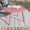 GRANDPATIO 27.5 '' Outdoor Round Steel Coffee Table - 4 of 4