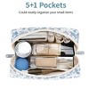 Narwey Small Cute Floral Makeup Bag for Purse Mini Cosmetic Bag - 2 of 3