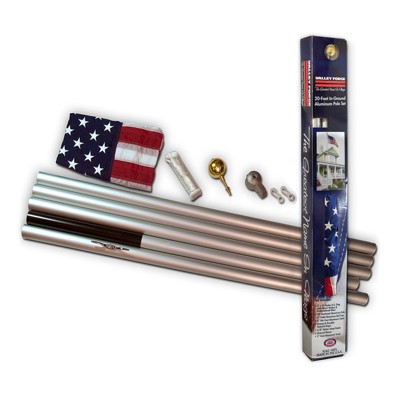 Valley Forge American Flag Kit 36 in. H X 60 in. W Model No. AFP20F