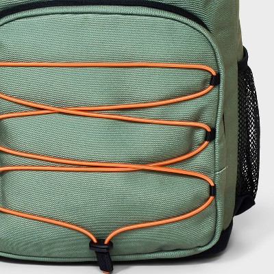 Boys&#39; Backpack with Bungee Cord and Flap Closure - art class&#8482; Green_3