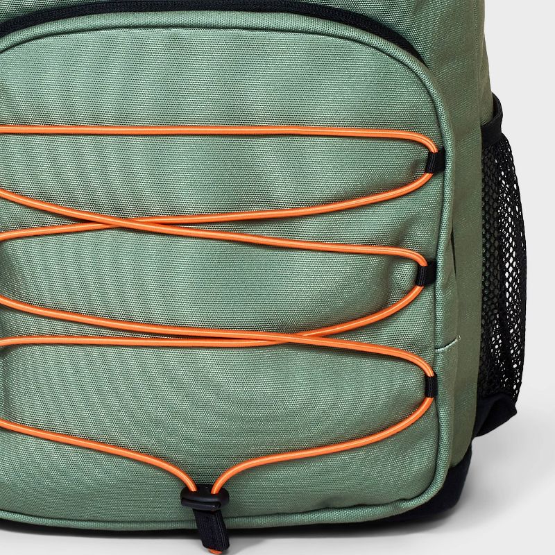 Boys&#39; Backpack with Bungee Cord and Flap Closure - art class&#8482; Green, 5 of 6