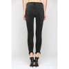 Women's Frayed Hem Mid Rise Skinny Jean - HIDDEN - 4 of 4
