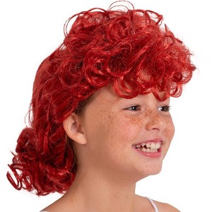 Skeleteen Girls Costume Wig - Auburn - 1 of 3