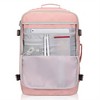 Hynes Eagle 38L Carry on Backpack + Fanny Pack-Pink - 4 of 4