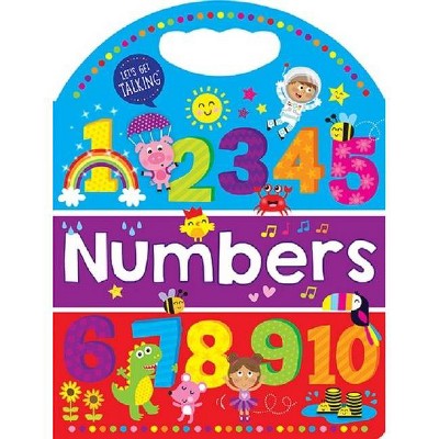 Numbers - (Handle Board) by  Rainstorm Publishing (Board Book)