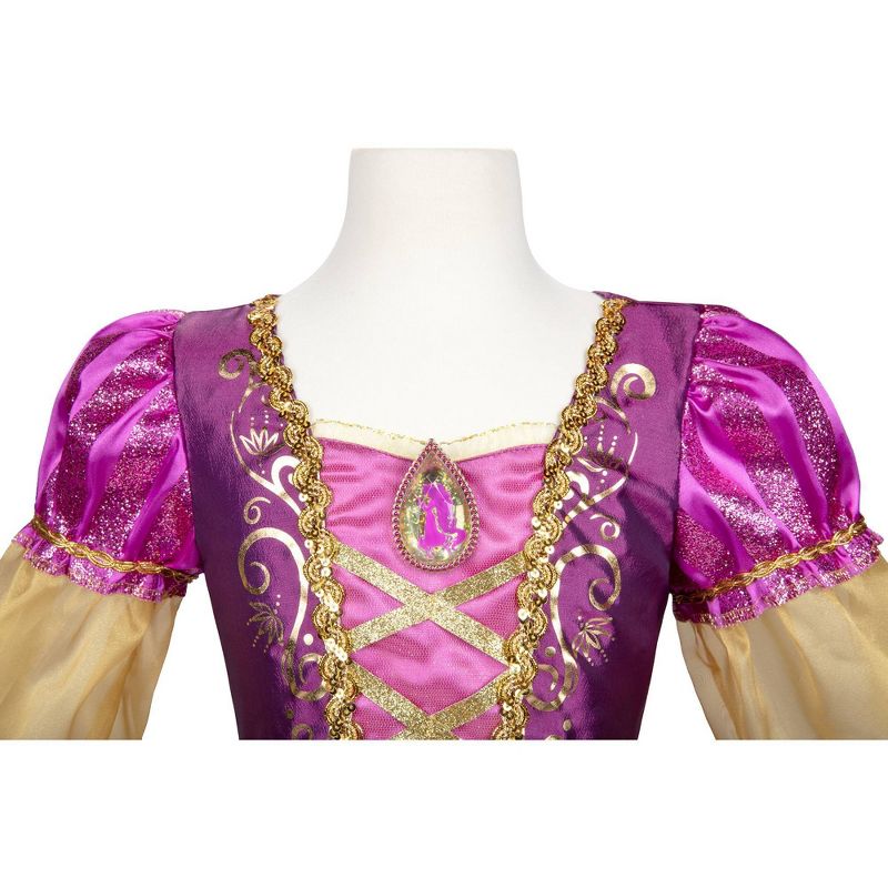 Disney Princess Rapunzel Majestic Dress with Bracelet and Gloves, 6 of 10