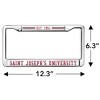 Saint Joseph's University Full Size Standard License Plate Metal Frame - 4 of 4