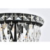 Elegant Lighting Tranquil 2 light Gold Flush Mount Clear Royal Cut Crystal - 4 of 4