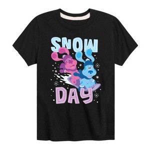 Boys' - Blue's Clues & You! - Snow Day Short Sleeve Graphic T-Shirt - 1 of 4