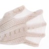 Anna-Kaci Women's 3-Pair Ribbed Crew Socks with Embroidered Bow Knit Texture in Neutral Shades for Everyday Wear - Multicolored-C - 4 of 4