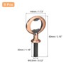 Unique Bargains Zinc Alloy Screw Insert Beer Bottle Opener for Home Bar Party 8 Pcs - 2 of 4