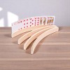 Slickblue 4 Wooden Card Holders for Game Night – Easy Hand Display with Wide Capacity for Poker, Uno, Bridge & More - 3 of 3