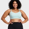 Women's Everyday Soft Light Support Strappy Sports Bra - All In Motion™ - 3 of 3