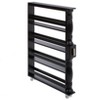 The Lakeside Collection Wooden Can Organizer & Spice Rack - Slim Rolling Kitchen Cart - 2 of 4