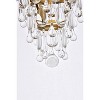 Elegant Lighting Nordic 1 light brass flush mount - 4 of 4