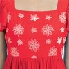 Collections Etc Embroidered Smock Back Dress - 4 of 4
