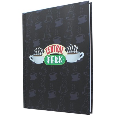Silver Buffalo Friends Central Perk Logo 6 x 8 Inch Hardcover Journal | 160 Pages | Ribbon Book Mark