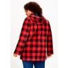 Woman Within Plus Size Hooded Fleece Coat - 3 of 4