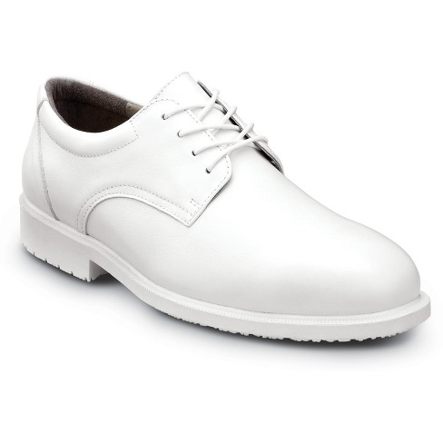 Sr Max Men s Arlington White Dress Work Shoes 5 Extra Wide Target