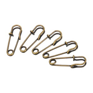 Unique Bargains Large Metal Sturdy Sewing Safety Pins for Blankets 20 Pcs - 1 of 4
