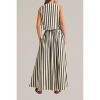 Women's Striped Maxi Skirt - MIOU MUSE - 2 of 4