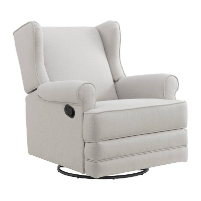 Oxford Baby Teegan Nursery Swivel Glider Recliner Chair - Sand