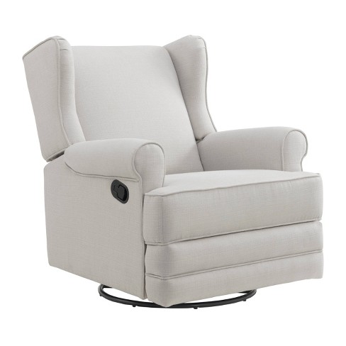 Oxford Baby Teegan Nursery Swivel Glider Recliner Chair Sand Target