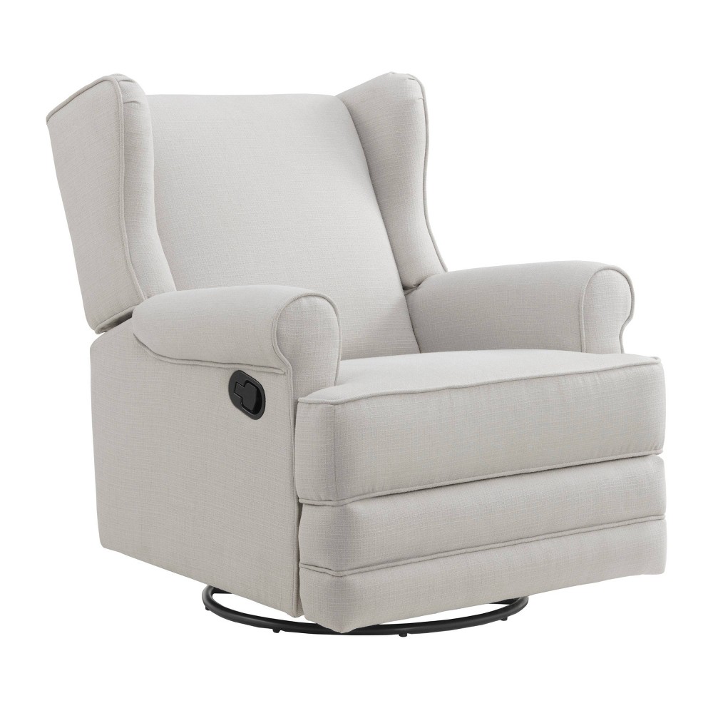 Oxford Baby Teegan Nursery Swivel Glider Recliner Chair - Sand