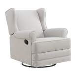 Oxford Baby Teegan Nursery Swivel Glider Recliner Chair