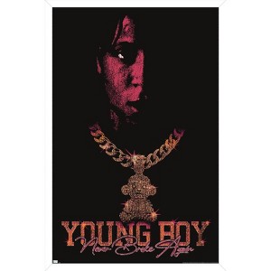 Trends International NBA Youngboy - Holy Framed Wall Poster Prints - 1 of 4