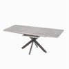 NicBex Dining Table for 6 Kitchen Table Rectangular Extendable Dining Table Modern Minimalist Table and X shape Legs for Dining Room - 4 of 4