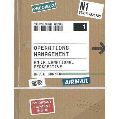 Operations Management - by  David Barnes (Paperback)