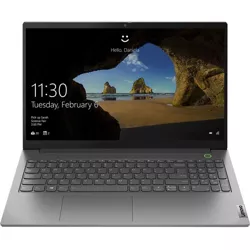 Lenovo ThinkBook 15 G3 ACL 15.6" Notebook Ryzen 7-5700U 16GB RAM 512GB SSD Mineral Grey - AMD Ryzen 7 5700U Octa-core - 1920 x 1080 Full HD Resolution