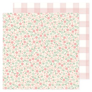 American Crafts Patterned Double-Sided Cardstock 12"X12" - 1 of 2