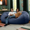 Jaxx Grand Lounger 7 Foot Bean Bag Sofa -Lush Velvet - 2 of 4