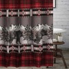 Greenland Home Fashions 2108BSHW Timberline Bath Shower Curtain - 2 of 4
